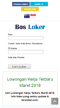 Mobile Screenshot of bosloker.com